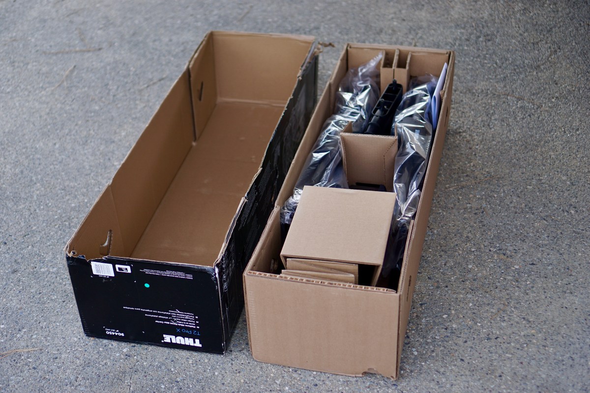 Unboxing the Thule T2 Pro X.